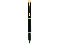 Ручка роллер Waterman модель Hemisphere черная с золотом