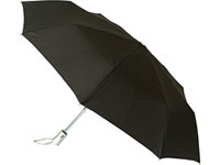Зонт складной с автоматической системой открывания и закрывания, черный