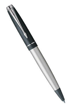 Шариковая ручка Parker Parker 100 K110, цвет: Grey/ST, стержень: Mblue
