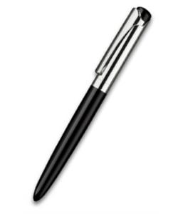 Ручка-роллер VISIR SENATOR, черная,  цвет чернил синий, ширина штриха 0.5мм