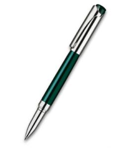 Ручка-роллер VISIR SENATOR, зеленая, цвет чернил синий, ширина штриха 0.5мм