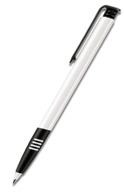 Шариковая ручка SUPER-SOFT SENATOR, бело-черная