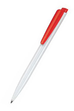 Шариковая ручка DART BASIC SENATOR бело-красная