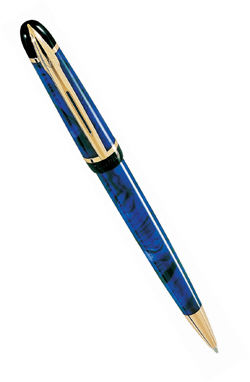 Шариковая ручка Waterman Phileas, цвет: Mineral Blue, стержень: Mblue (29706)