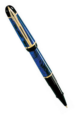 Ручка-роллер Waterman Phileas, цвет: Mineral Blue, стержень: Fblk (49706)